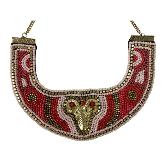 New Mia Collection Beaded Multicolor Adjustable Length Necklace Costume Jewlery - Picture 3 of 5